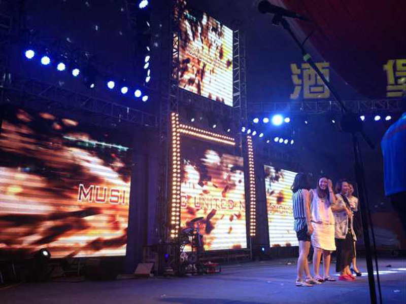 Pixel Matrix Blinder Lights Attended The 15th China International Beer Festival in Dalian
